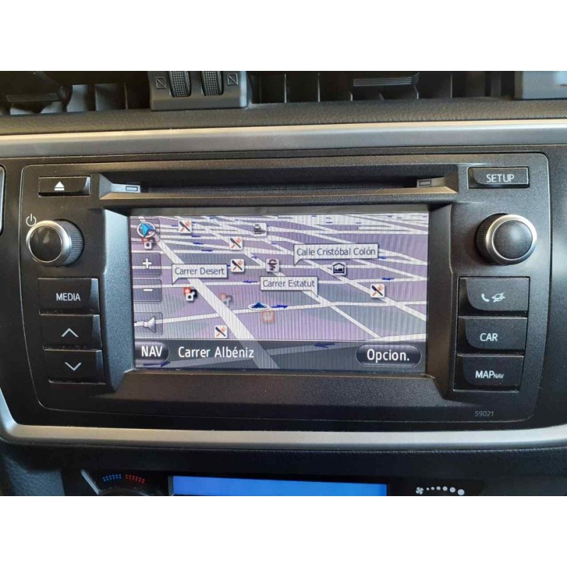 Recambio de sistema audio / radio cd para toyota auris hybrid active referencia OEM IAM - Negro 6