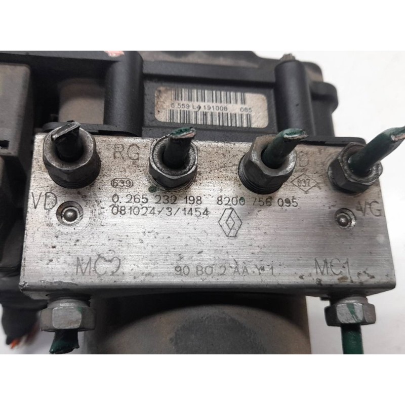 Recambio de abs para dacia sandero ambiance referencia OEM IAM 0265232198 8200756095 2