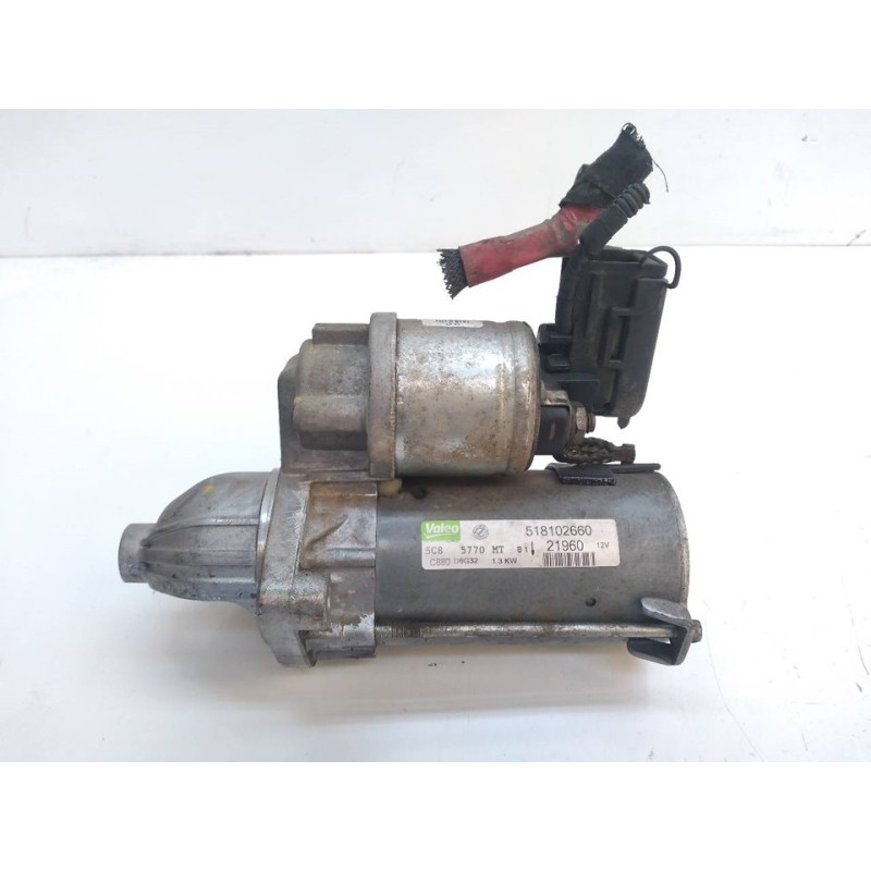 Recambio de motor arranque para fiat grande punto (199) 1.3 16v multijet dynamic (55kw) (01.2007) referencia OEM IAM 518102660 - Blanco