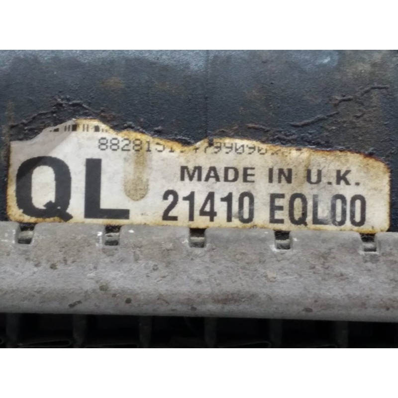 Recambio de radiador agua para nissan primera berlina (p11) comfort referencia OEM IAM QL21410 - Verde 2