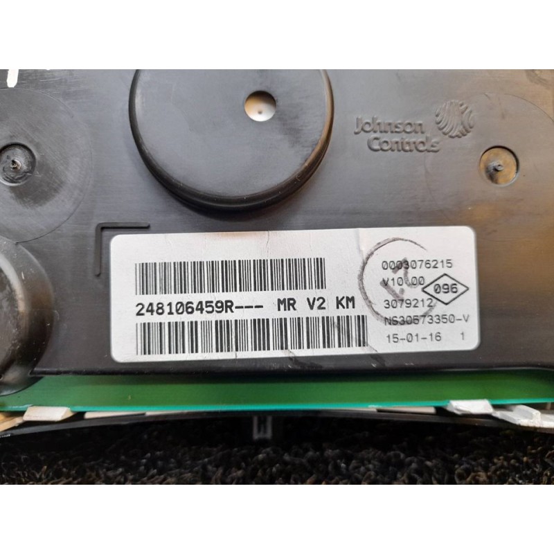 Recambio de cuadro instrumentos para dacia duster ambiance 4x4 referencia OEM IAM 248106459R - Blanco 4