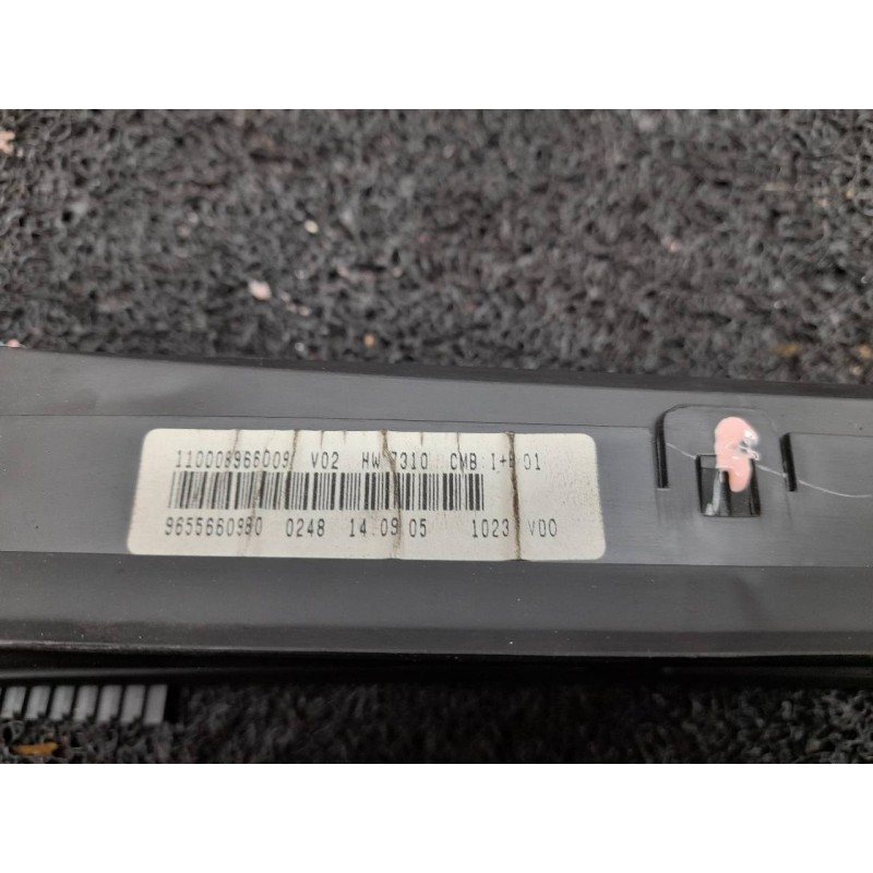 Recambio de cuadro instrumentos para citroën xsara picasso 1.8 16v exclusive referencia OEM IAM 9655660980 1100089636009 3