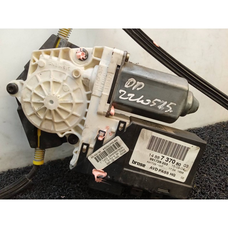 Recambio de elevalunas delantero derecho para peugeot 807 sr pack referencia OEM IAM 1488737080 991728203 4