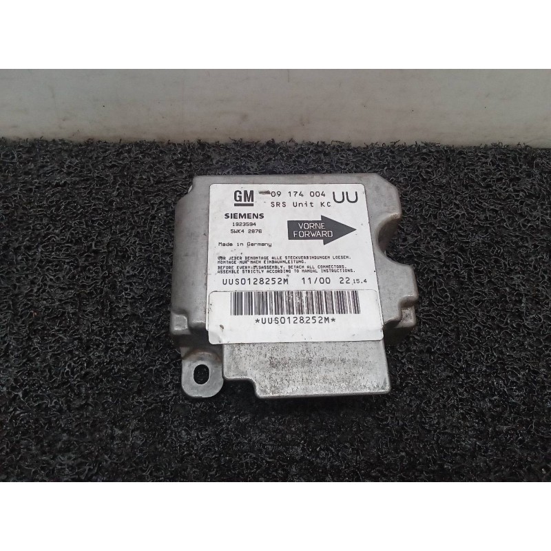Recambio de centralita airbag para opel astra g berlina referencia OEM IAM 5WK42876 09174004 