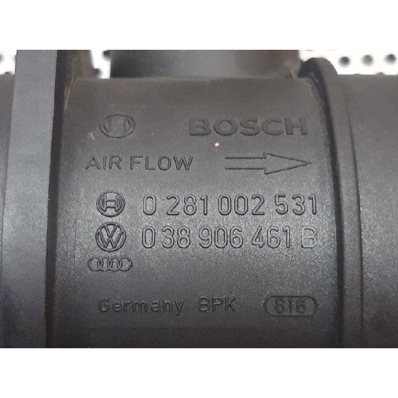 Recambio de caudalimetro para volkswagen golf v berlina (1k1) highline referencia OEM IAM 0281002531 038906461B - Negro 2