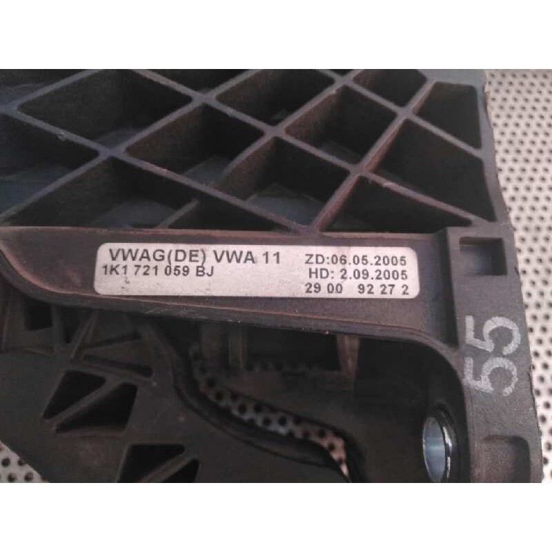 Recambio de pedal embrague para audi a3 (8p) 1.9 tdi referencia OEM IAM 1K1721059BJ - Gris 2