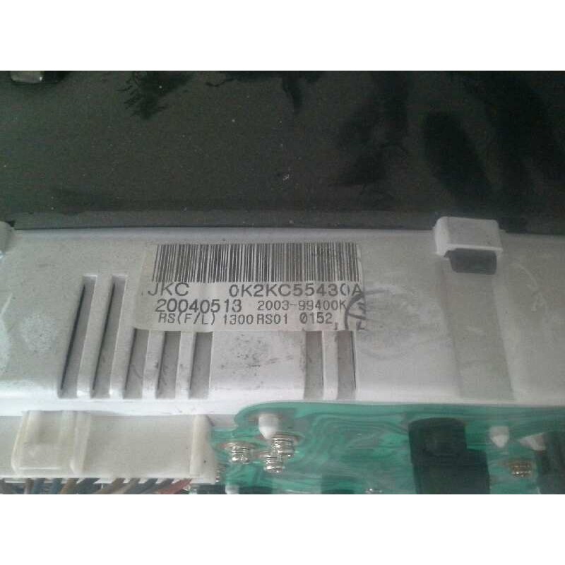 Recambio de cuadro instrumentos para kia carens 2.0 turbodiesel cat referencia OEM IAM 0K2KC55430A 20040513 1300RS010152 - Gris 3