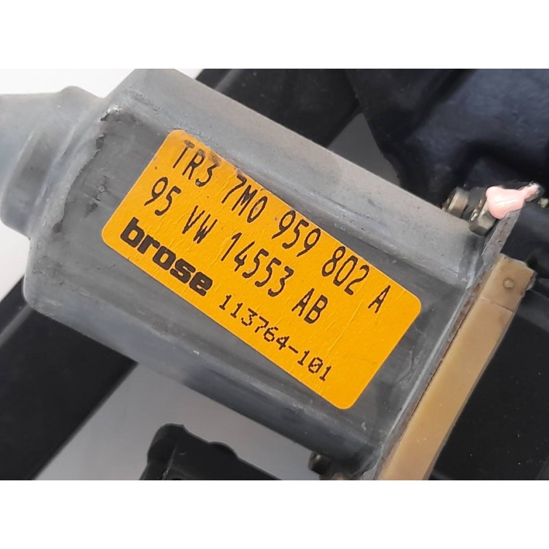 Recambio de elevalunas delantero derecho para seat alhambra (7v8) sxe referencia OEM IAM 7M0959802A 2