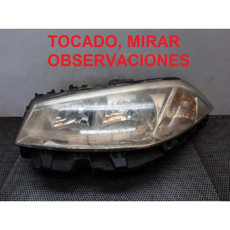 Recambio de faro izquierdo para renault megane ii familiar dynamique referencia OEM IAM   