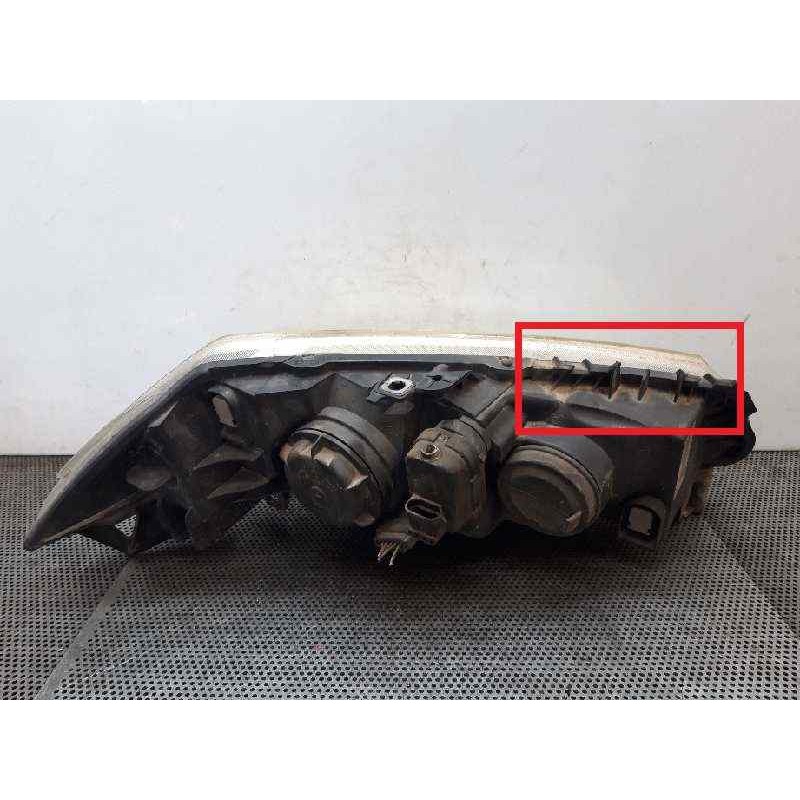 Recambio de faro izquierdo para renault megane ii familiar dynamique referencia OEM IAM - Blanco 2