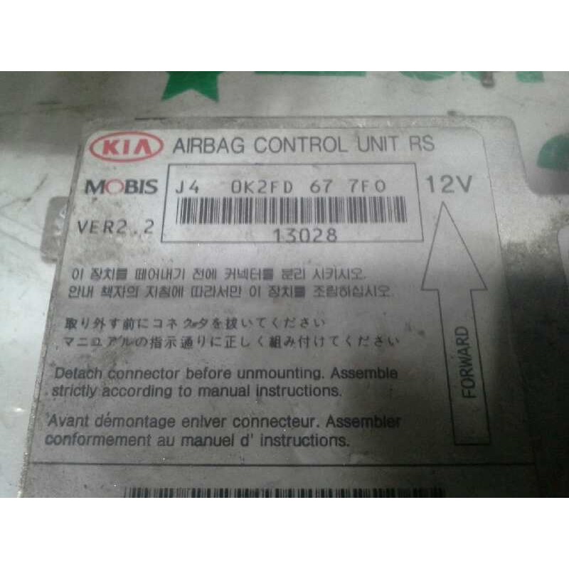 Recambio de kit airbag para kia carens 2.0 turbodiesel cat referencia OEM IAM - Gris 2