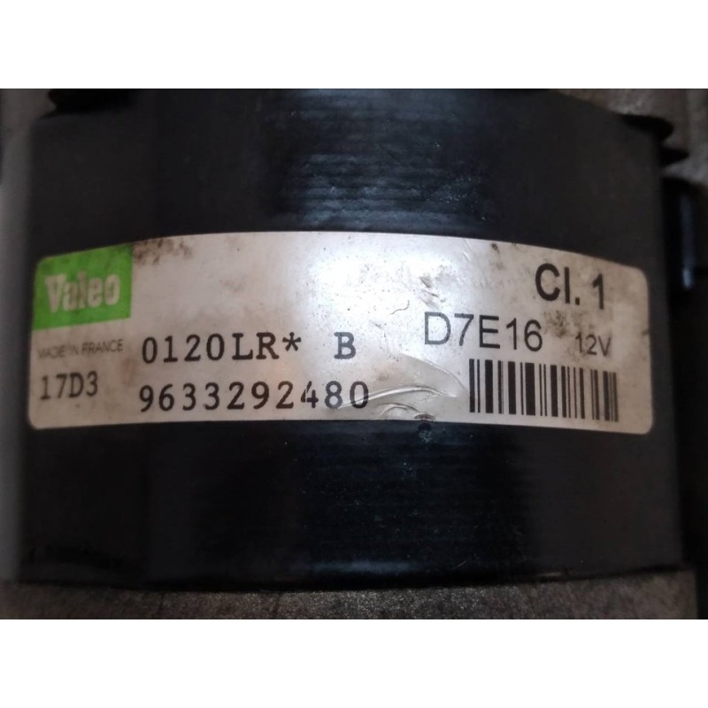 Recambio de motor arranque para citroën c3 1.1 vivace referencia OEM IAM 9633292480 D7E16 - Gris 5