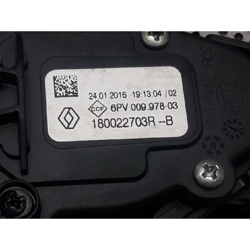 Recambio de potenciometro pedal para dacia duster ambiance 4x4 referencia OEM IAM 6PV00997803 180022703RB HELLA - Blanco 4