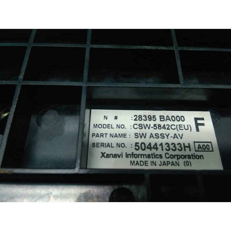 Recambio de mando climatizador para nissan primera berlina (p12) tekna referencia OEM IAM 28395BA000 50441333H - Gris 4