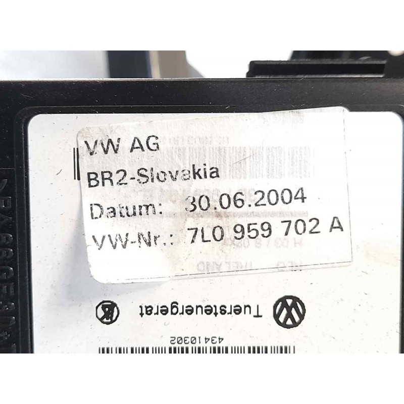 Recambio de elevalunas delantero derecho para volkswagen touareg (7la) tdi r5 referencia OEM IAM 7L0959702A 7L0837462F - Negro 2
