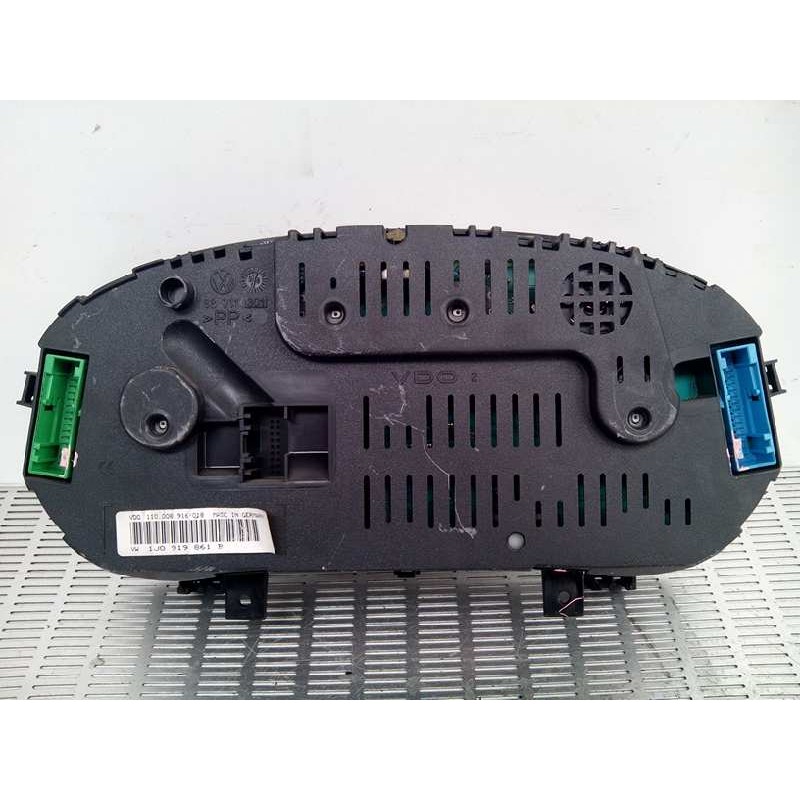 Recambio de cuadro instrumentos para volkswagen golf iv berlina (1j1) 1.9 tdi referencia OEM IAM 1J0919861B 110008916018 VDO - Negro 3