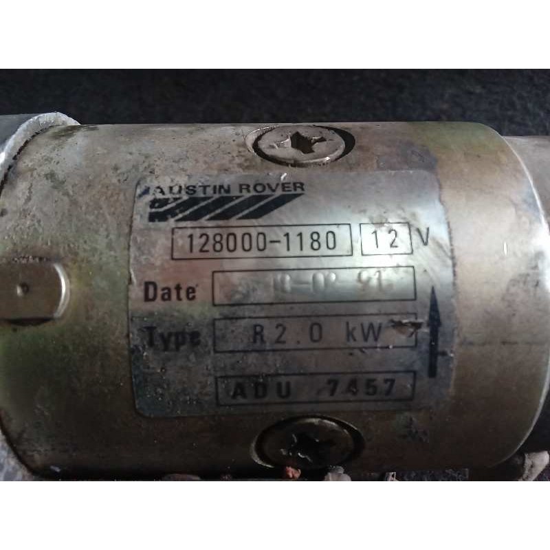 Recambio de motor arranque para mg serie 400 (xw) referencia OEM IAM 1280001180 38886 3