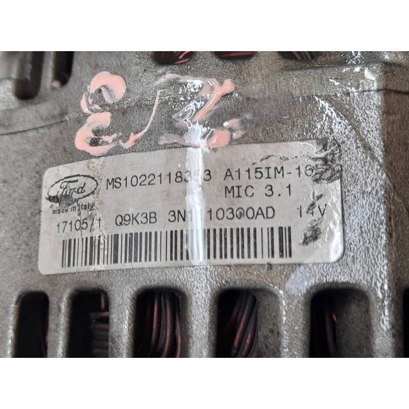 Recambio de alternador para ford focus c-max (cap) trend (d) referencia OEM IAM 3N1110300AD 5