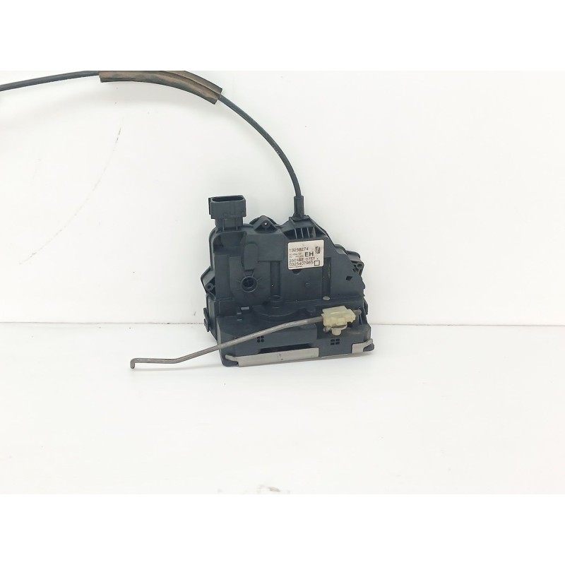 Recambio de cerradura puerta delantera derecha para opel corsa d 1.3 16v cdti cat (z 13 dth / l4i) referencia OEM IAM 13258274 - Negro