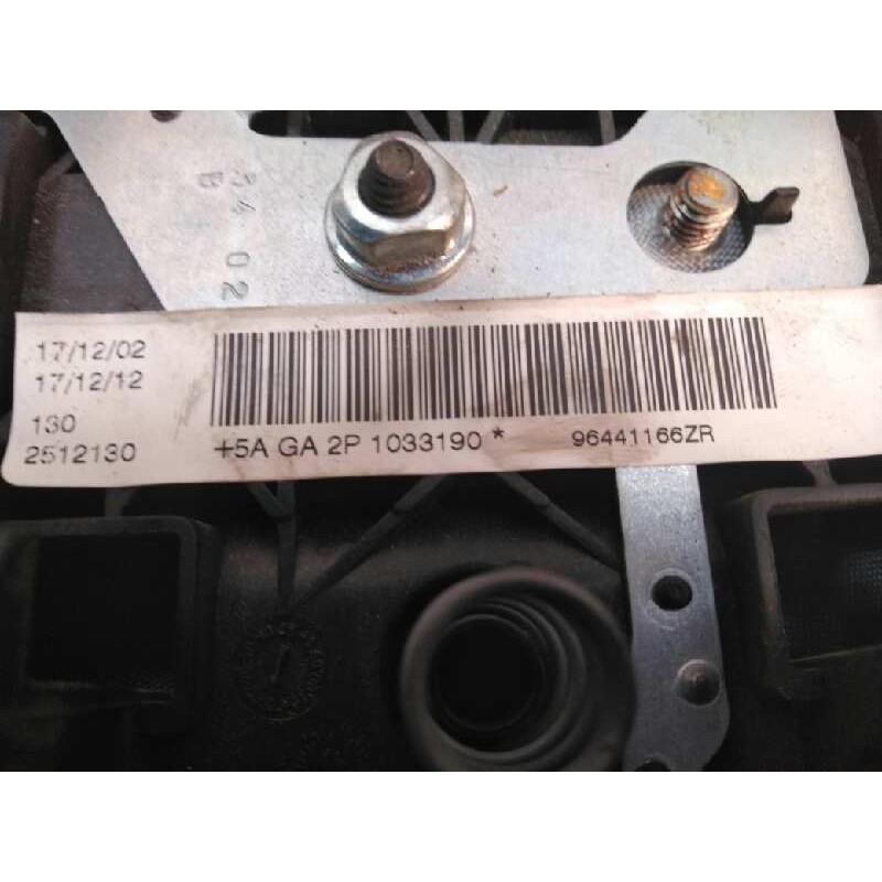 Recambio de airbag delantero izquierdo para peugeot 206 sw xs referencia OEM IAM 96441166ZR - Blanco 2