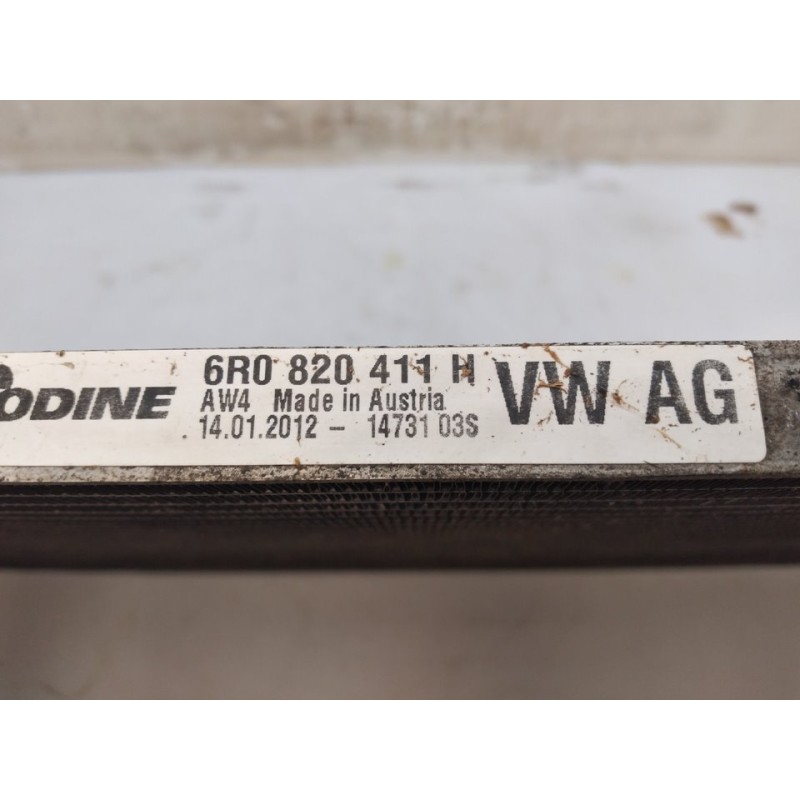 Recambio de condensador / radiador aire acondicionado para skoda fabia (5j2 ) active referencia OEM IAM 6R0820411H - Negro 3