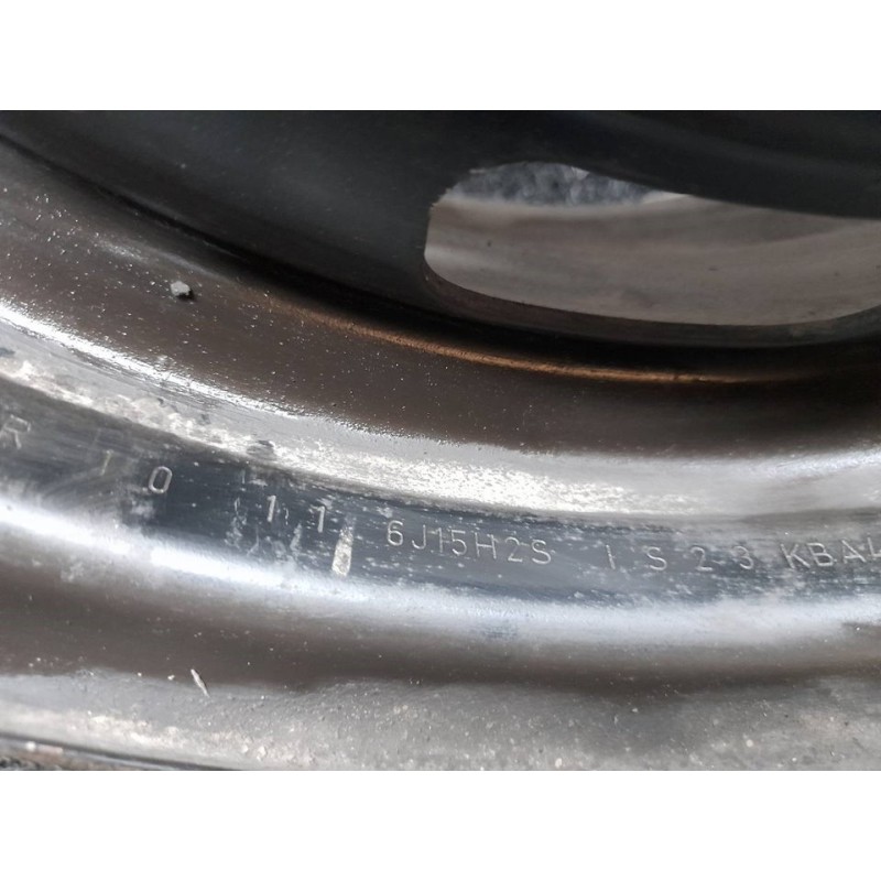 Recambio de llanta para citroën c3 attraction referencia OEM IAM 6J15H2S - Blanco 2