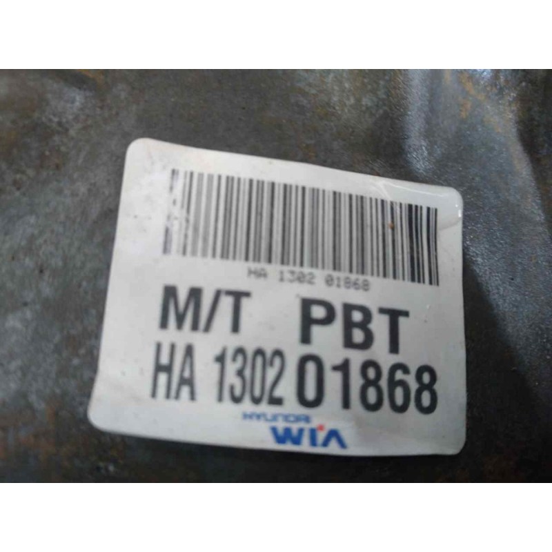Recambio de caja cambios para hyundai i20 city s referencia OEM IAM PBT HA1302 01868 5