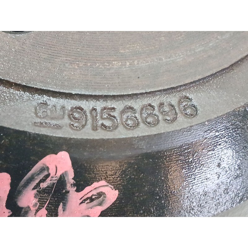 Recambio de tambor freno trasero para opel corsa c 1.2 16v cat (z 12 xe / lw4) referencia OEM IAM 9156696 2