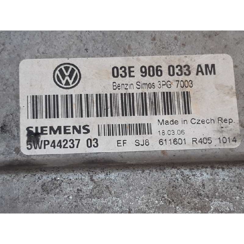 Recambio de centralita motor uce para seat ibiza (6l1) sport rider referencia OEM IAM 03E906033AM 5WP4423703 - Rojo 2