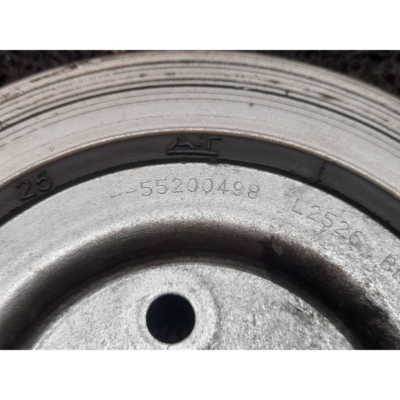 Recambio de polea cigueñal para fiat doblo active referencia OEM IAM 55200498 3