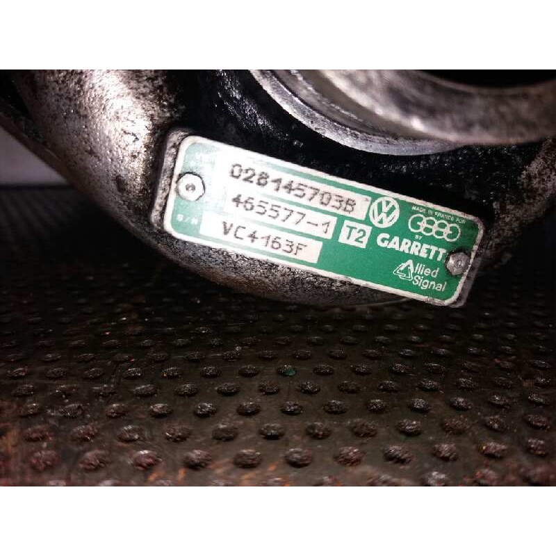 Recambio de turbocompresor para volkswagen vento (1h2) 1.9 turbodiesel cat (aaz) referencia OEM IAM 02814570B GARRET 4655771 3
