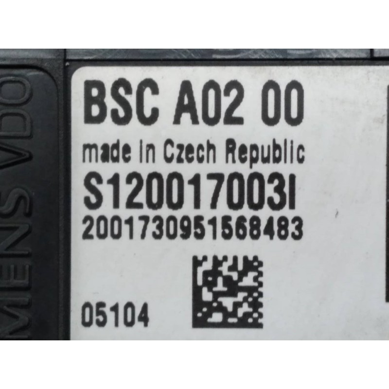 Recambio de centralita check control para peugeot 407 st sport pack referencia OEM IAM 9656148080 S1200170031 2