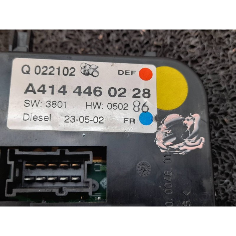 Recambio de mando calefaccion / aire acondicionado para mercedes-benz vaneo (w414) furgoneta compacta 1.7 cdi vaneo (414.700) re - Rojo 4