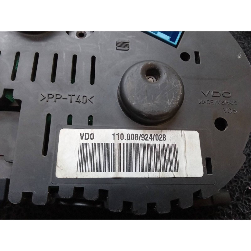 Recambio de cuadro instrumentos para seat ibiza (6k1) 1.9 sdi referencia OEM IAM 6K0920801E 110008924028 VDO 4