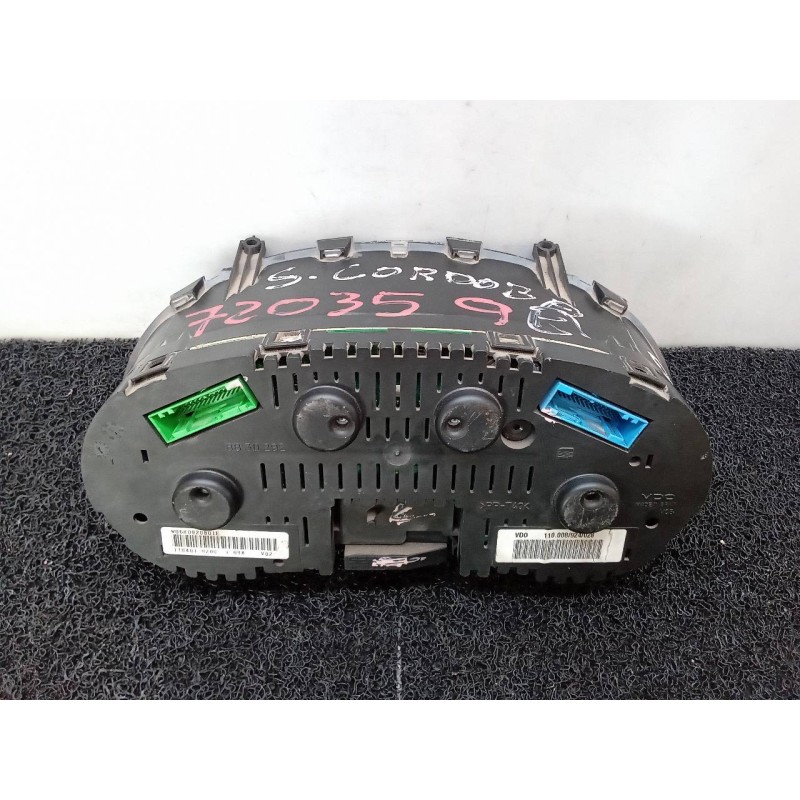 Recambio de cuadro instrumentos para seat ibiza (6k1) 1.9 sdi referencia OEM IAM 6K0920801E 110008924028 VDO 6