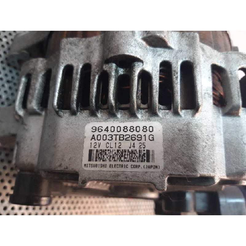 Recambio de alternador para citroën c4 berlina collection referencia OEM IAM 9640088080 A00TB2691G - Negro 2