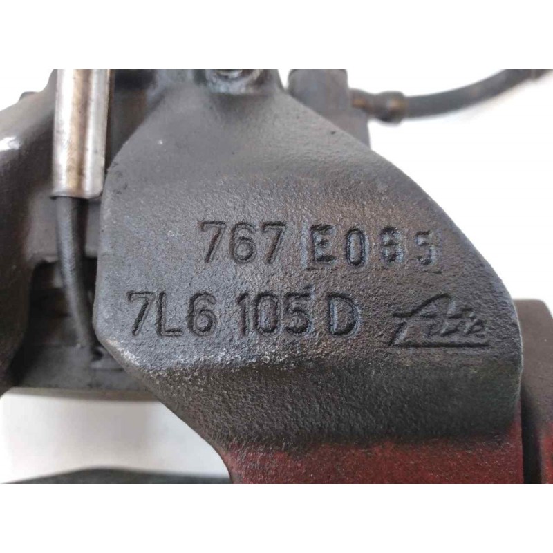 Recambio de pinza de freno delantera izquierda para volkswagen touareg (7la) tdi r5 referencia OEM IAM 7L6105D  ATE - Negro 2