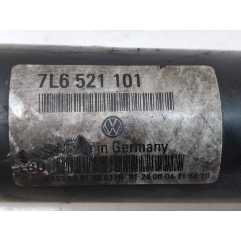 Recambio de cardan delantero para volkswagen touareg (7la) tdi r5 referencia OEM IAM 7L6521101 - Negro 2