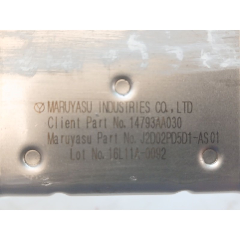 Recambio de enfriador egr para subaru xv executive referencia OEM IAM 16L11A0092 14793AA030 - Gris 2