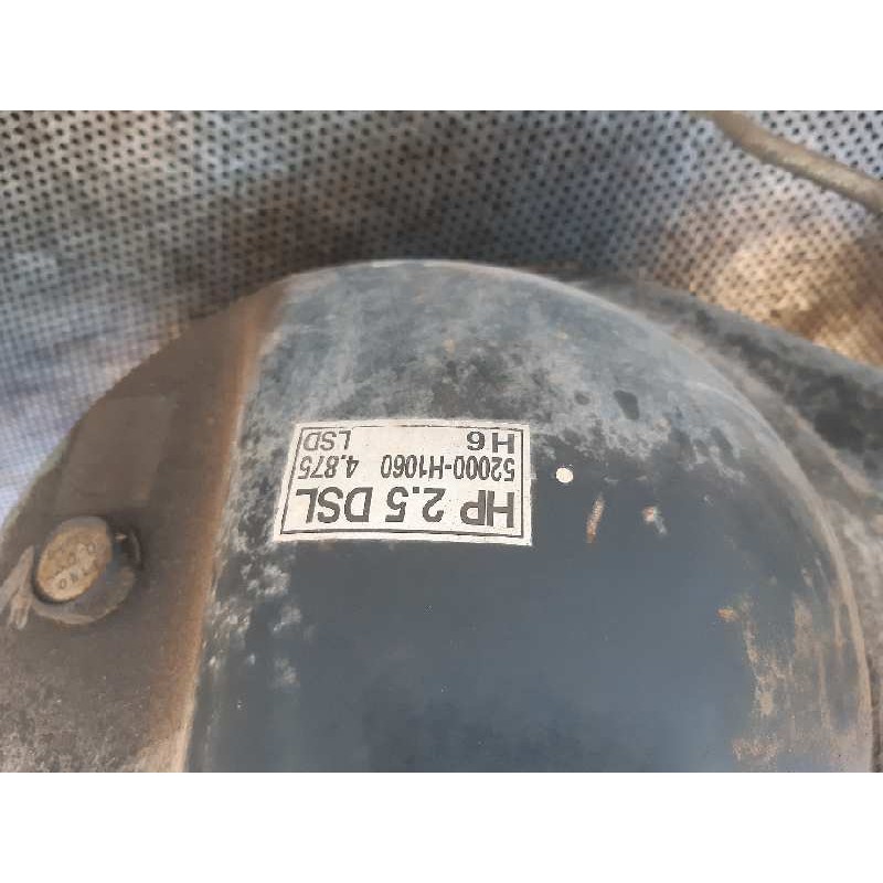 Recambio de puente trasero para hyundai terracan (hp) 2.5 tci referencia OEM IAM 52000H1060 2