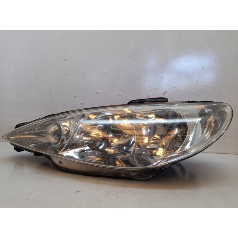 Recambio de faro izquierdo para peugeot 206 berlina e-music referencia OEM IAM 962866680 4