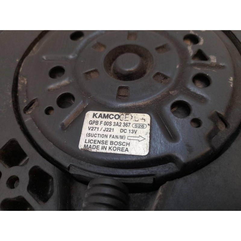 Recambio de electroventilador para chevrolet lacetti sx referencia OEM IAM F00S3A2367  KAMCO - Negro 2