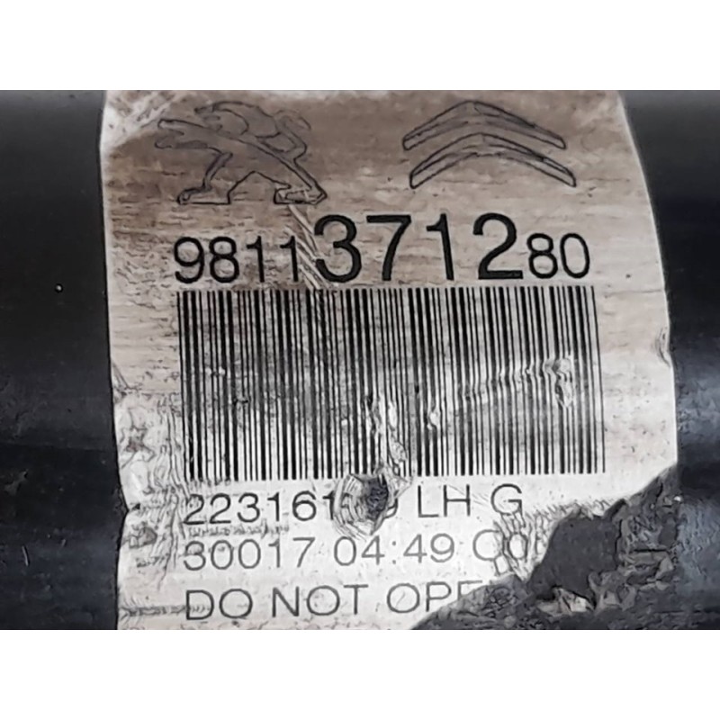 Recambio de amortiguador delantero izquierdo para citroën c3 feel referencia OEM IAM 9811371280 2