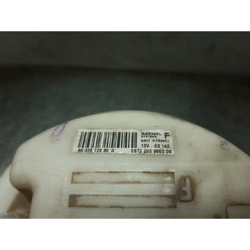 Recambio de aforador para peugeot 307 (s1) xr referencia OEM IAM 9632672080G 0972200990008 MARWAL 3
