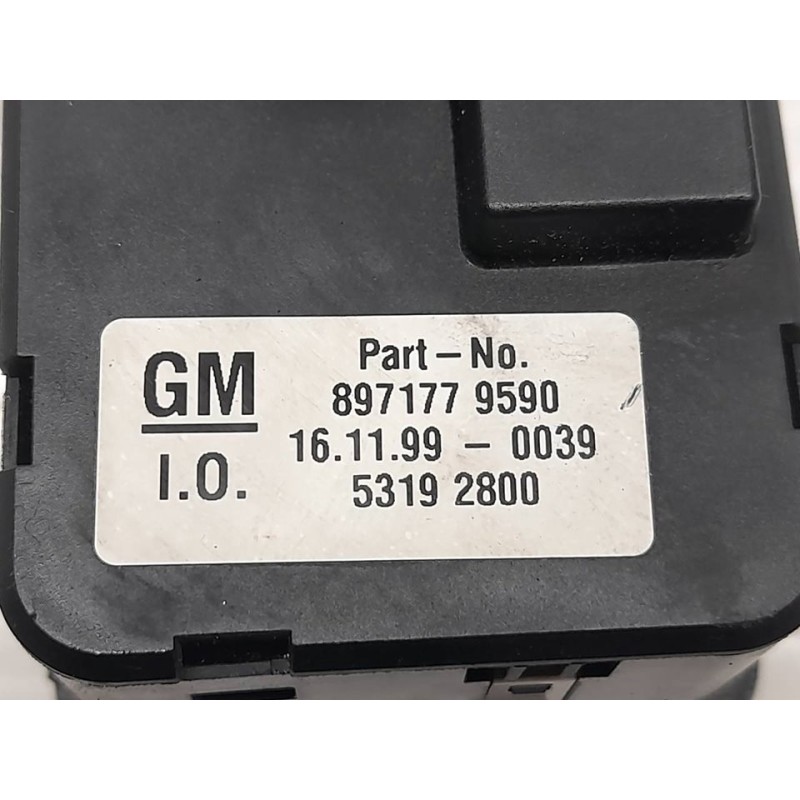 Recambio de mando luces para opel frontera b sport rs referencia OEM IAM 8971779590 - Negro 2
