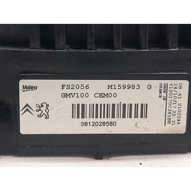 Recambio de electroventilador para citroën c3 feel referencia OEM IAM 9812028580 2