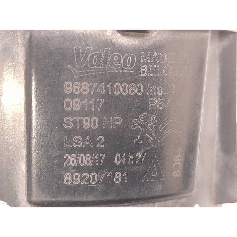 Recambio de faro antiniebla izquierdo para citroën c-elysée shine referencia OEM IAM 9687410080 - Negro 3