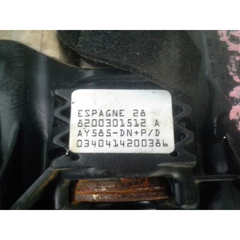 Recambio de kit airbag para renault megane ii berlina 3p 1.6 16v referencia OEM IAM - Azul 9