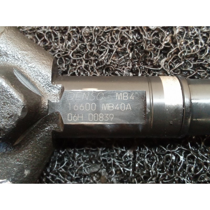 Recambio de inyector para nissan cabstar 09.06 cabstar 35.xx cabina simple cabina individual referencia OEM IAM 16600MB40A  DENS - Blanco 3