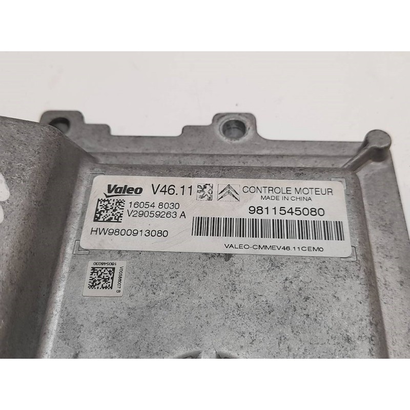 Recambio de centralita motor uce para peugeot 208 style referencia OEM IAM 9811545080 2